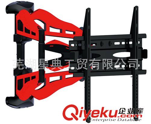 離子架系列 插入式安裝360度旋轉電視架180度拉伸液晶電視架墻掛顯示器掛架