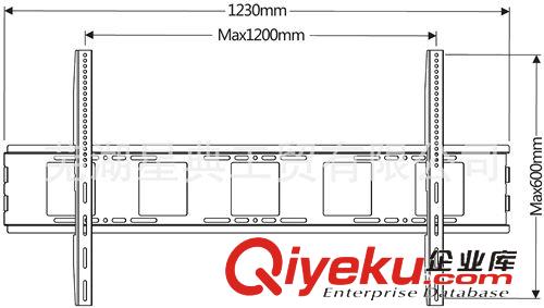 離子架系列 42-110寸大屏電視機(jī)掛架觸控一體機(jī)壁掛架顯示器墻掛式電視機(jī)架