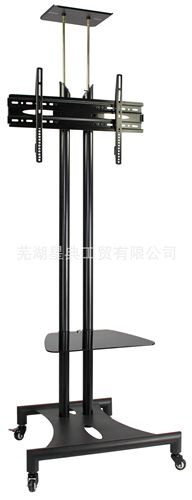 視頻落地推車支架系列 鐵質(zhì)底座萬向移動式落地移動電視架視頻會議移動推車觸控一體機架原始圖片3
