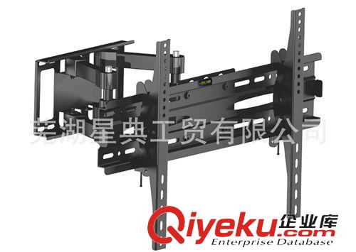 伸縮掛架系列 32-65寸鐵質雙臂拉伸電視架可調節電視機架移動電視架掛架壁掛架