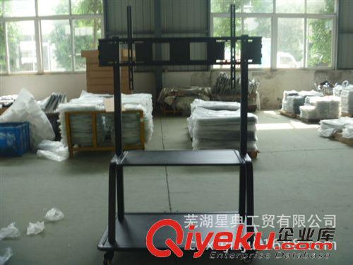 電子白板支架系列 會(huì)議室一體機(jī)觸控推車，教學(xué)場(chǎng)所觸摸一體機(jī)推車原始圖片2
