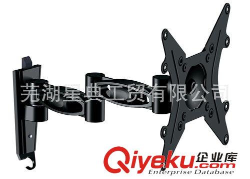 電視機架,電視架 插入式安裝360度旋轉電視架180度拉伸液晶電視架墻掛顯示器掛架原始圖片3