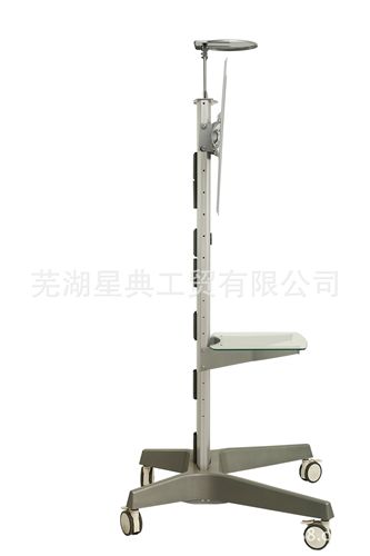 視頻會議移動推車 32-80寸鋁質(zhì)超大承重視頻會議移動推車教育視頻移動電視機掛架