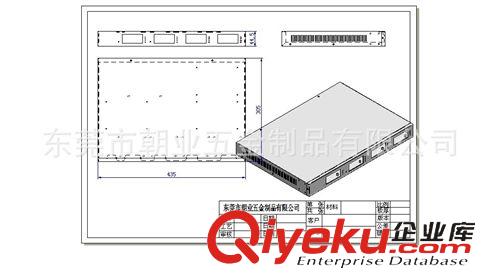 機箱 供應功放機鈑金外殼,五金沖壓加工