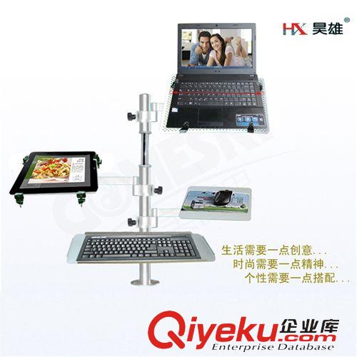 平板電腦支架 液晶電腦顯示器支架 萬向旋轉(zhuǎn) 桌面架 壁掛架 筆記本ipad支架原始圖片3