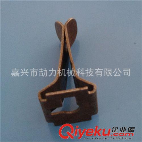 五金沖壓件 專業加工生產汽車空調出風口飾品五金夾子/飾品安裝扣 五金沖壓件原始圖片2