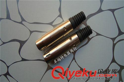 普通卡龍插頭 廠家直銷黑永生卡龍J，話筒卡龍頭，功放調(diào)音臺插頭，永生黑卡龍?jiān)紙D片3