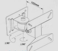其他影音電器 LCD支架/液晶顯示器支架/可調(diào)角顯示器支架