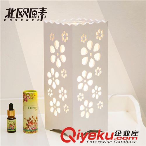 燈飾 廠家批發(fā)gd雕花香薰燈 驅蚊香薰燈精油燈送精油 裝飾臺燈化蝶款原始圖片2