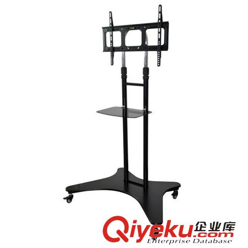 內(nèi)銷產(chǎn)品 37-65寸視頻會(huì)議觸摸屏上下無(wú)級(jí)升降帶托板大屏移動(dòng)推車ST31原始圖片2