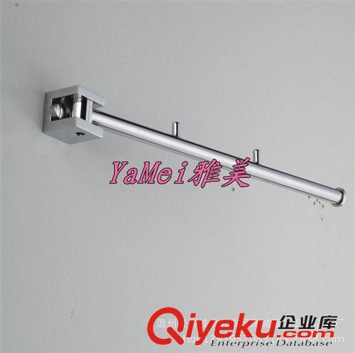衛(wèi)浴掛架專區(qū) 銅活動(dòng)毛巾?xiàng)U 活動(dòng)桿 毛巾架 單桿  旋轉(zhuǎn)掛桿 底座鋅合金原始圖片2