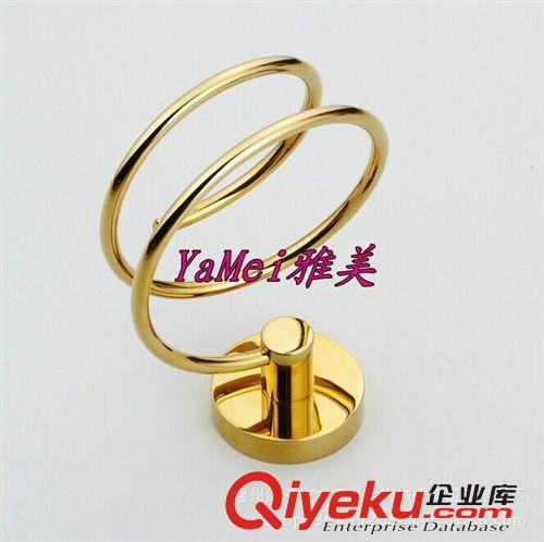 衛(wèi)浴掛架專區(qū) 大號304金色不銹鋼 風(fēng)筒架電吹風(fēng)機(jī)架子 衛(wèi)生間置物架理發(fā)收納架原始圖片3