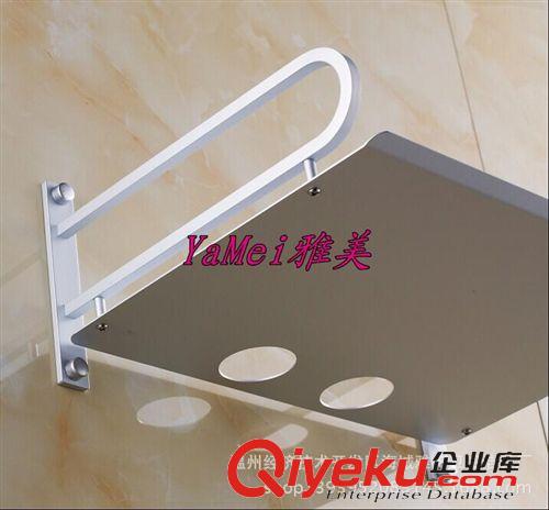 衛(wèi)浴掛架專區(qū) 太空鋁機(jī)頂盒架子壁掛電視機(jī)頂盒掛架支架托架實(shí)心路由架網(wǎng)絡(luò)壁架原始圖片2