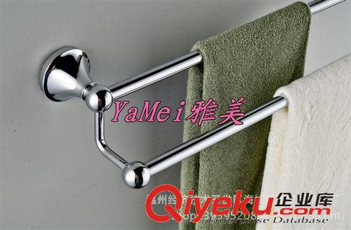 衛浴掛架專區 雅美 不銹鋼雙桿毛巾架 毛巾桿 浴室毛巾掛 批發毛巾架浴巾架原始圖片3
