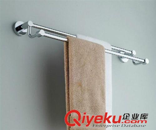 不銹鋼系列 溫州欣昂衛(wèi)浴   304不銹鋼浴室毛巾架浴巾架衛(wèi)浴五金掛架