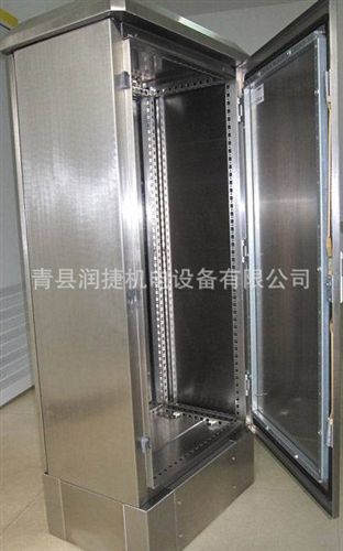 室外機柜 【潤捷】專業(yè)機柜廠家 生產(chǎn)加工 環(huán)保三防型機柜原始圖片2