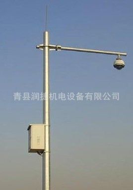 天網工程立桿，監(jiān)控桿 河北天網工程立桿/監(jiān)控桿 交通型 專業(yè)加工，定制-青縣潤捷直供