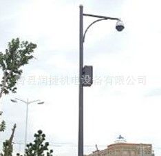 天網工程立桿，監(jiān)控桿 河北天網工程立桿/監(jiān)控桿 交通型 專業(yè)加工，定制-青縣潤捷直供原始圖片2