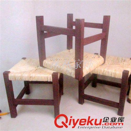 實木鞋凳 田園小凳矮凳兒童學(xué)習凳換鞋凳梳妝凳實木玉米皮編織時尚方凳