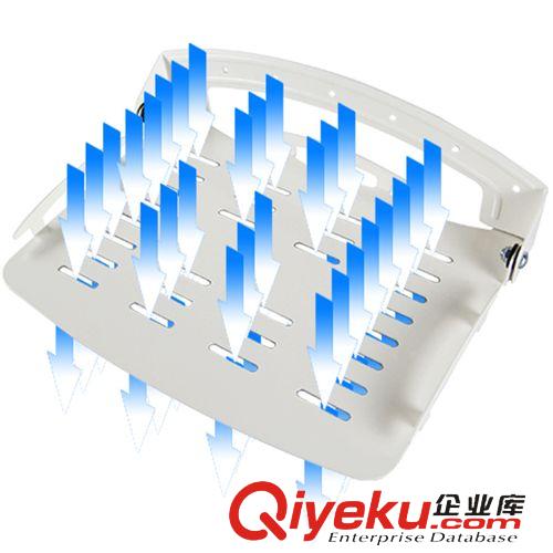 機(jī)頂盒架 凱霸-B隔板擱板置物架電視機(jī)頂盒掛架壁掛折疊散熱機(jī)頂盒架/包郵