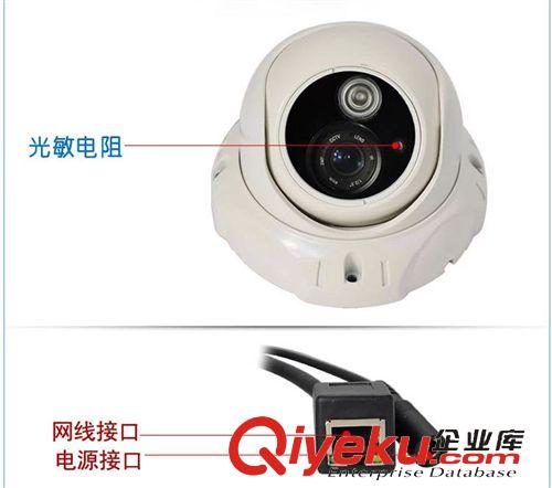 網(wǎng)絡(luò)攝像機(jī)系列 720P安防監(jiān)控 wifi 無線監(jiān)控?cái)z像頭 P2P云監(jiān)控 室內(nèi)半球攝像機(jī)原始圖片2