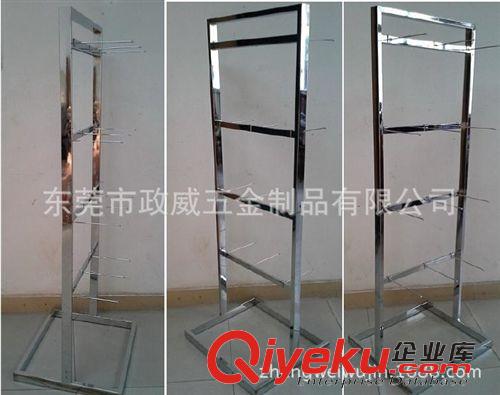 服裝陳列架、中島架 供應(yīng)品牌服裝店展示架  服裝雙面五金貨架 不銹鋼架原始圖片2
