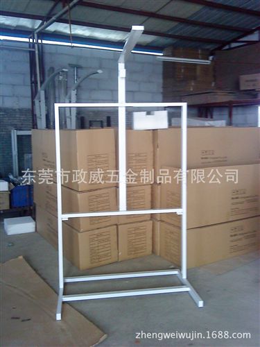 家具五金 廠家供應(yīng)五金移動(dòng)支架 白色噴粉投影儀支架 配萬向帶剎輪原始圖片3