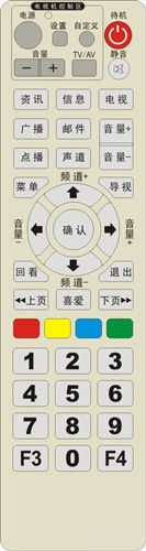 電視遙控器 智能家居遙控器 機(jī)頂盒遙控器  深圳遙控器生產(chǎn) 廣電學(xué)習(xí)型遙控器原始圖片2