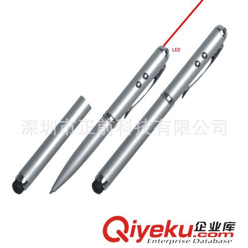 電容筆 廠家直銷 LED4合1激光筆 手寫觸摸筆 四合一電容筆 此款熱銷原始圖片3