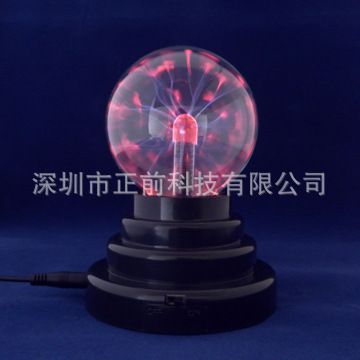 未分組 銷量{gj} 七彩玻璃夜燈 USB靜電球  防輻射離子燈 爆款