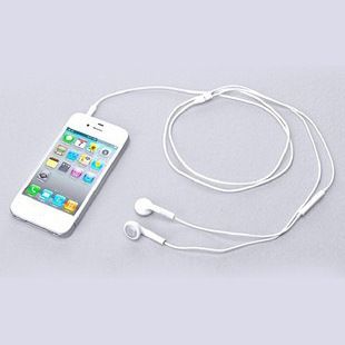 耳機 廠家批發蘋果4通話耳機 iphone專用線控耳機 帶麥耳機