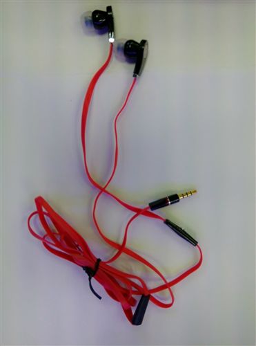 耳機(jī) 新款創(chuàng)意禮品耳機(jī) 超重低音4.0高彈線面條線控耳機(jī)3.5mm