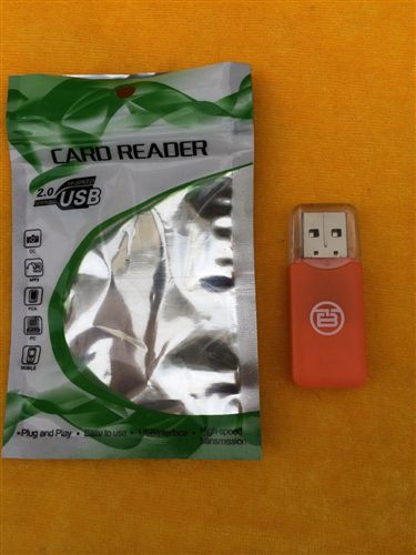 讀卡器 廠家批發(fā)內(nèi)存卡讀卡器 MIMI讀卡器MicroSD USB2.0讀卡器原始圖片2