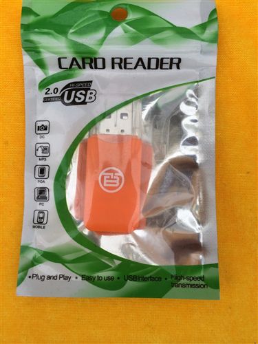 讀卡器 廠家批發(fā)內(nèi)存卡讀卡器 MIMI讀卡器MicroSD USB2.0讀卡器原始圖片3
