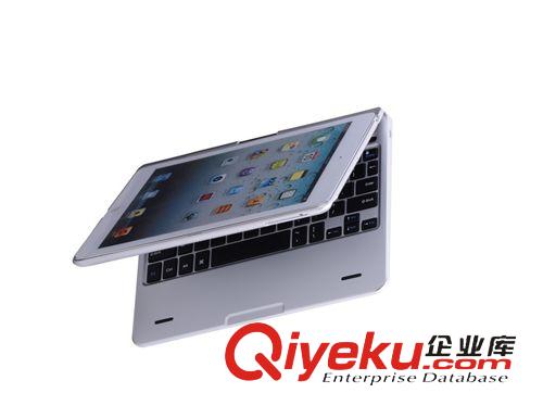 ipad5藍牙鍵盤系列 ipad Air 360度旋轉鍵盤 支架鍵盤 iPad5 無線藍牙鍵盤 工廠供貨原始圖片3