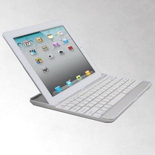 ipad系列藍(lán)牙鍵盤 蘋果無線鍵盤 ipad2/3通用藍(lán)牙鍵盤 鋁合金鍵盤 德語(yǔ)藍(lán)牙鍵盤熱銷原始圖片3
