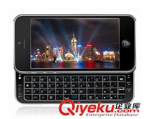 手機(jī)藍(lán)牙鍵盤(pán)系列 諾達(dá)方案背光鍵盤(pán) iphone5無(wú)線藍(lán)牙鍵盤(pán) SW-CH005原始圖片2