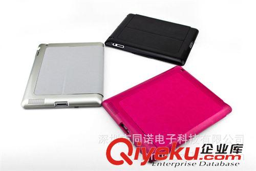 平板藍(lán)牙鍵盤 蘋果ipad4/3/2平板電腦藍(lán)牙鍵盤電保護(hù)套  鋁合金超薄原始圖片3