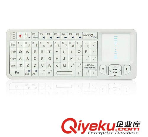 無(wú)線空中飛鼠 Rii®mini i6無(wú)線迷你遙控鍵盤(pán)帶觸控背光燈學(xué)習(xí)功能RT-MWK06 2.4G原始圖片2
