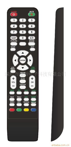 影音電器配件 DVB遙控器，DVR遙控器，電視遙控器，DVR遙控器可做2.4G帶空鼠