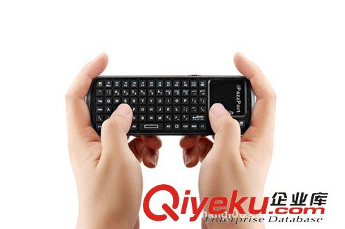 無(wú)線鍵盤(pán) iPazzPort 2.4G無(wú)線鍵盤(pán) 無(wú)線迷你鍵盤(pán) 遠(yuǎn)程遙控 智能電視鍵盤(pán)原始圖片2
