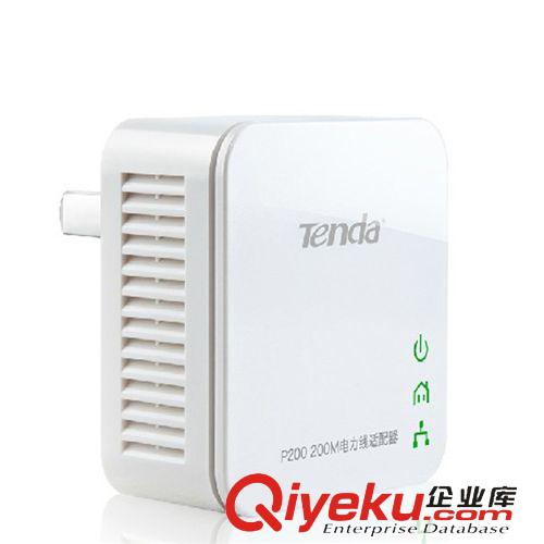 TENDA 騰達路由器 騰達P202 P200迷你電力貓200m電力線適配器電力網(wǎng)絡橋接器 IPTV原始圖片2