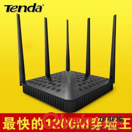 TENDA 騰達(dá)路由器 批發(fā)無線騰達(dá)fh1202雙頻千兆無線路由器穿墻1200m 別墅五天線路由