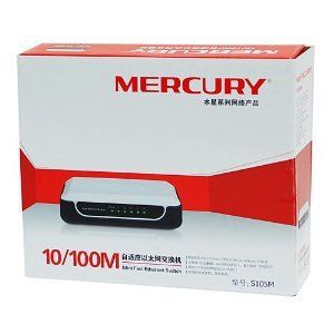 MERCURY 水星路由器 全新批發(fā)水星S105M 4口網(wǎng)絡(luò)交換機 以太網(wǎng)百兆交換器 5口交換機