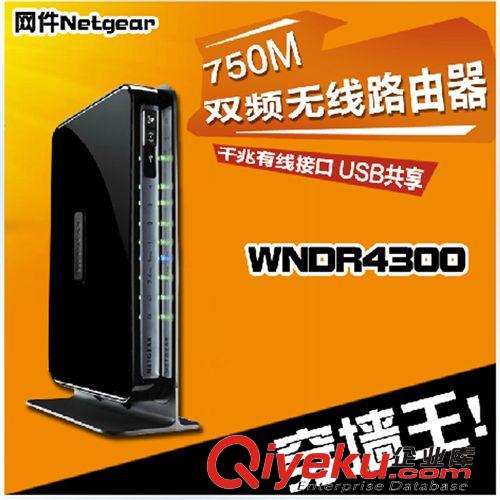 NETGEAR網件系列 Netgear網件WNDR4300 750M雙頻千兆智能無線路由器高級版