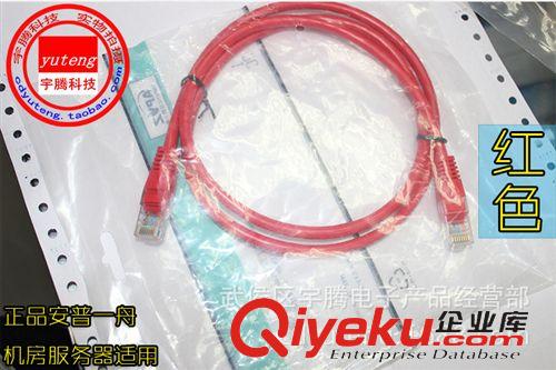 RJ45網(wǎng)絡(luò)跳線 zp安普一舟超五類純銅網(wǎng)線 RJ45成品過測試純銅2米灰藍(lán)黃紅可選原始圖片3