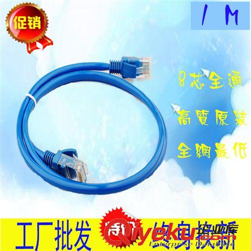 RJ45網(wǎng)絡(luò)跳線 zp安普一舟 六類純銅網(wǎng)線 RJ45成品過(guò)測(cè)試純銅2米 灰藍(lán)黃紅可選