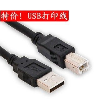 USB 系列 批發(fā)5米黑色 USB 2.0 打印線 全銅帶磁環(huán) 打印機(jī) 掃描儀數(shù)據(jù)線