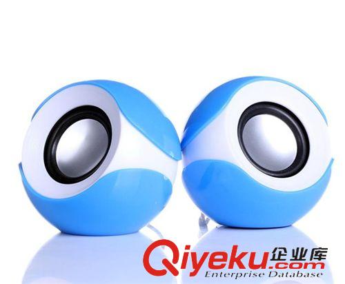 USB手機(jī)電腦音箱 zp大眼妹筆記本臺(tái)式電腦音箱 USB小音箱 便攜迷你音響  花仙子原始圖片3