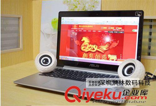 USB手機(jī)電腦音箱 高爾夫USB迷你小音箱 批發(fā)電腦音箱 小音響筆記本音箱 usb2.0音箱原始圖片3